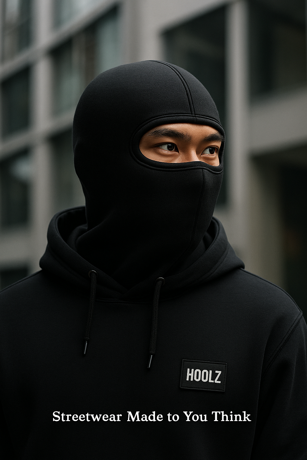 HOOLZ Tactical Cagoule – Blackout Edition
